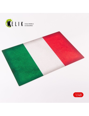Italy Flag - Acrylic 3 mm (410 x 270 mm) (410 g) 