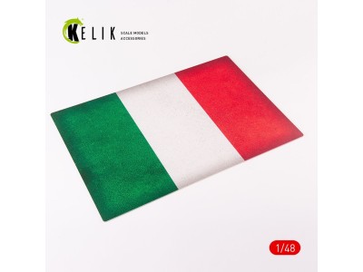 Italy Flag - Acrylic 3 mm (410 x 270 mm) (410 g) 
