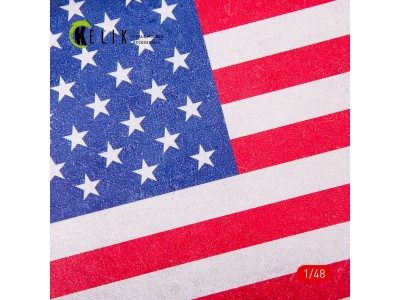 USA Flag - Acrylic 3 mm (410 x 270 mm) (410 g) 