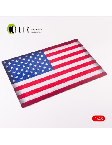 USA Flag - Acrylic 3 mm (410 x 270 mm) (410 g) 