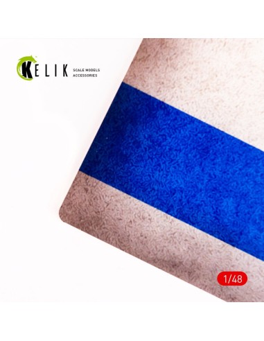 Israel Flag - Base - Acrylic 3 mm (410 x 270 mm) (410 g) (1/72 - 1/32) 