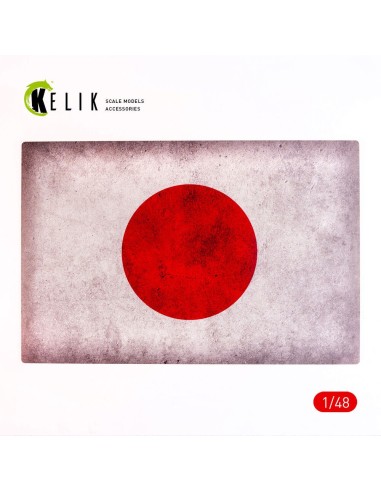 Japan Flag - Base - Acrylic 3 mm (410 x 270 mm) (410 g) (1/72 - 1/32) 