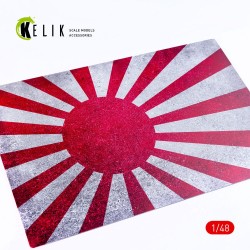 Japan Naval Flag - Base - Acrylic 3 mm (410 x 270 mm) (410 g) (1/72 - 1/32) 