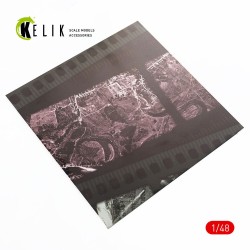 Photoreconnaisance Plane Stand - Base - Acrylic 3 mm (240 x 240 mm) (190g) (Universal scale) 