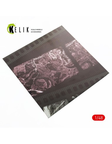 Photoreconnaisance Plane Stand - Base - Acrylic 3 mm (240 x 240 mm) (190g) (Universal scale) 