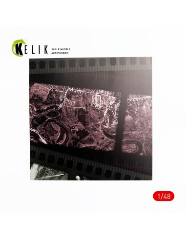 Photoreconnaisance Plane Stand - Base - Acrylic 3 mm (240 x 240 mm) (190g) (Universal scale) 
