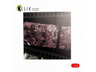 Photoreconnaisance Plane Stand - Base - Acrylic 3 mm (240 x 240 mm) (190g) (Universal scale) 
