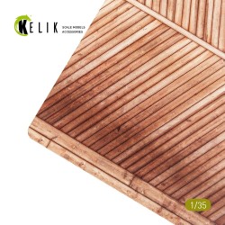 Wooden Bridge (Ostland Bridge 1943) - Base - Acrylic 3 mm (280 x 180 mm) (170 g)  2
