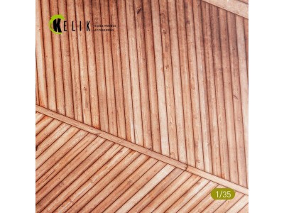 Wooden Bridge (Ostland Bridge 1943) - Base - Acrylic 3 mm (280 x 180 mm) (170 g) 