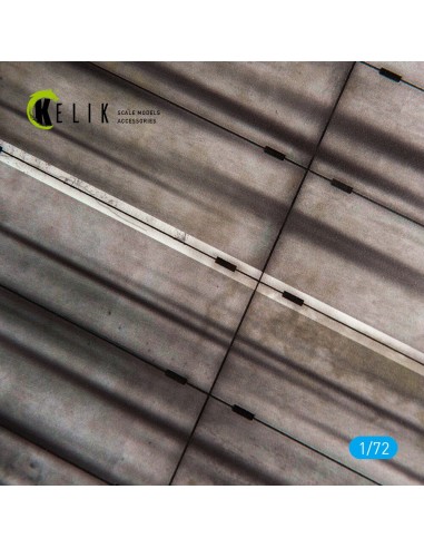 Concrete plates type 1 Base - Acrylic 3 mm (280 x 180 mm) (170 g) 