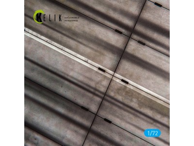 Concrete plates type 1 Base - Acrylic 3 mm (280 x 180 mm) (170 g) 