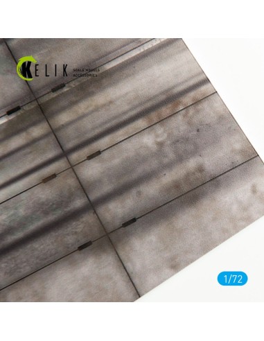 Concrete plates type 1 Base - Acrylic 3 mm (280 x 180 mm) (170 g) 