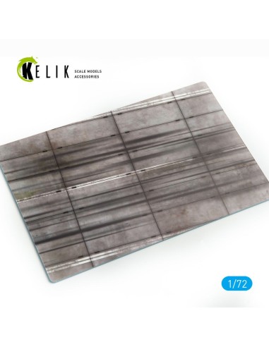 Concrete plates type 1 Base - Acrylic 3 mm (280 x 180 mm) (170 g) 