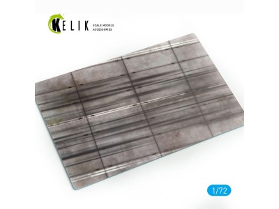 Concrete plates type 1 Base - Acrylic 3 mm (280 x 180 mm) (170 g) 