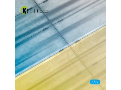 Concrete plates Ghost of Kyiv Base - Acrylic 3 mm (280 x 180 mm) (170 g) 