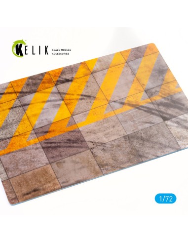 Light motor aviation runway Base - Acrylic 3 mm (280 x 180 mm) (170 g) 