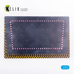 Charles de Gaulle lift - Base - Acrylic 3 mm (280 x 180 mm) (170 g) 