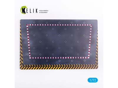 Charles de Gaulle lift - Base - Acrylic 3 mm (280 x 180 mm) (170 g) 