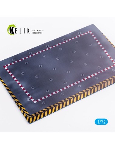 Charles de Gaulle lift - Base - Acrylic 3 mm (280 x 180 mm) (170 g) 