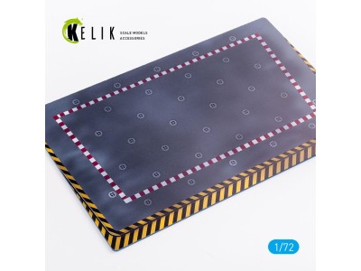 Charles de Gaulle lift - Base - Acrylic 3 mm (280 x 180 mm) (170 g) 