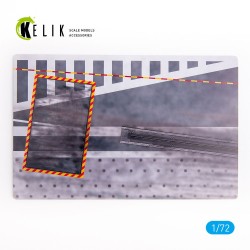 Charles de Gaulle Deck - Base - Acrylic 3 mm (280 x 180 mm) (170 g) 