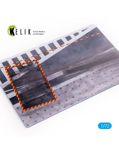 Charles de Gaulle Deck - Base - Acrylic 3 mm (280 x 180 mm) (170 g) 
