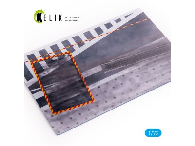 Charles de Gaulle Deck - Base - Acrylic 3 mm (280 x 180 mm) (170 g) 