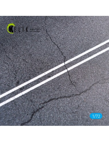 Asphalt road - Base - Acrylic 3 mm (180 x 214 mm) (130 g) 