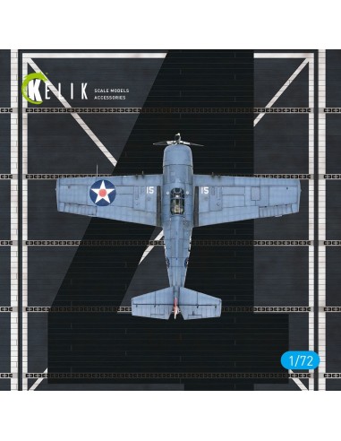 USS Ranger 1943 - Base - Acrylic 3 mm (280 x 180 mm) (170 g) 