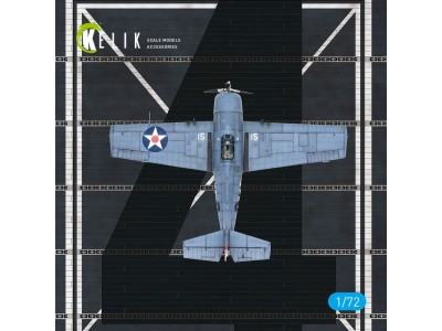 USS Ranger 1943 - Base - Acrylic 3 mm (280 x 180 mm) (170 g) 