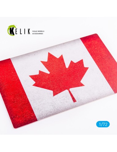 Canada Flag - Base - Acrylic 3 mm (280 x 180 mm) (170 g) 