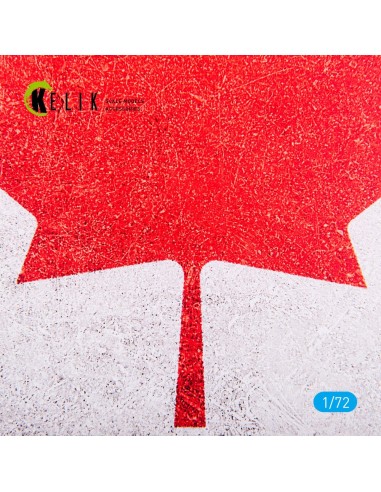 Canada Flag - Base - Acrylic 3 mm (280 x 180 mm) (170 g) 