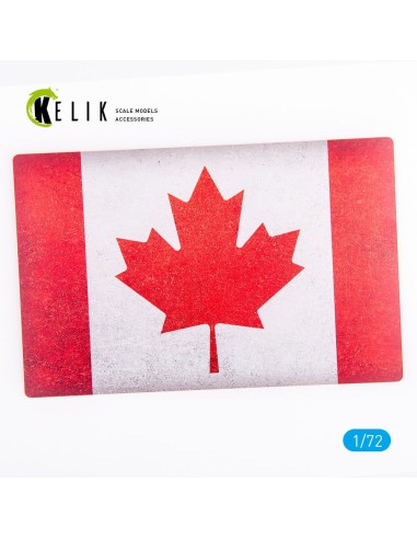 Canada Flag - Base - Acrylic 3 mm (280 x 180 mm) (170 g) 