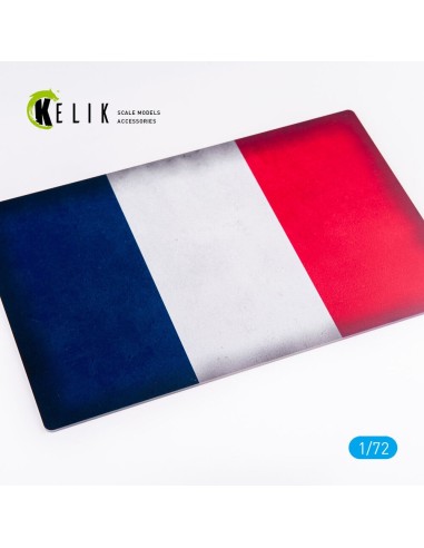 France Flag - Base - Acrylic 3 mm (280 x 180 mm) (170 g) 