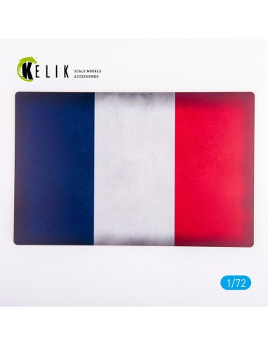 France Flag - Base - Acrylic 3 mm (280 x 180 mm) (170 g) 