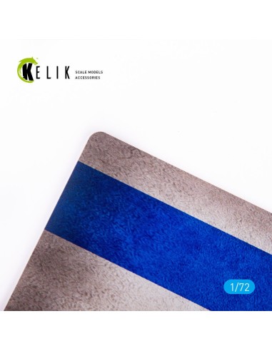 Israel Flag - Base - Acrylic 3 mm (280 x 180 mm) (170 g) 