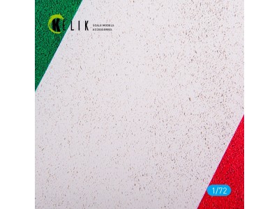 Italy Flag - Base - Acrylic 3 mm (280 x 180 mm) (170 g) 
