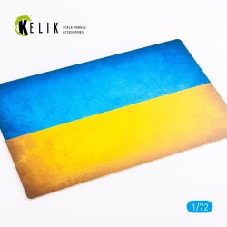 Ukraine Flag - Base - Acrylic 3 mm (280 x 180 mm) (170 g) 