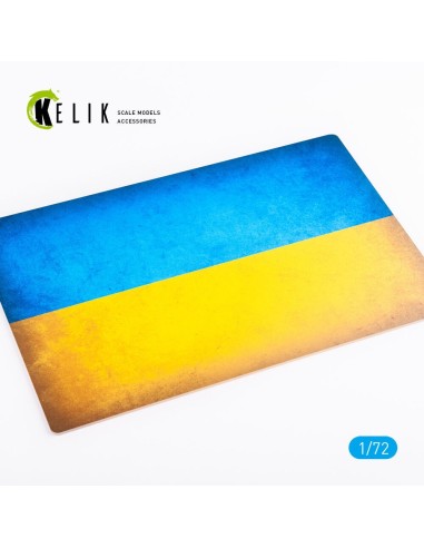 Ukraine Flag - Base - Acrylic 3 mm (280 x 180 mm) (170 g) 