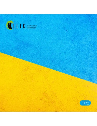 Ukraine Flag - Base - Acrylic 3 mm (280 x 180 mm) (170 g) 
