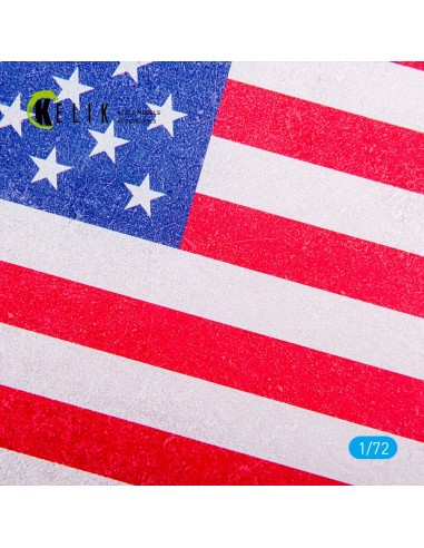USA Flag - Base - Acrylic 3 mm (280 x 180 mm) (170 g) 