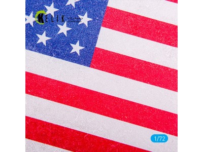 USA Flag - Base - Acrylic 3 mm (280 x 180 mm) (170 g) 