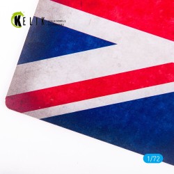 Great Britain Flag - Base - Acrylic 3 mm (280 x 180 mm) (170 g)  2