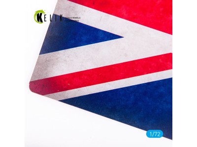Great Britain Flag - Base - Acrylic 3 mm (280 x 180 mm) (170 g) 