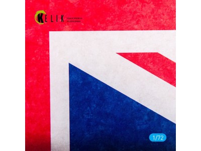 Great Britain Flag - Base - Acrylic 3 mm (280 x 180 mm) (170 g) 