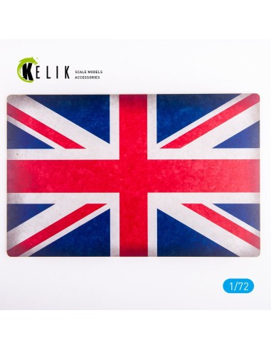 Great Britain Flag - Base - Acrylic 3 mm (280 x 180 mm) (170 g) 