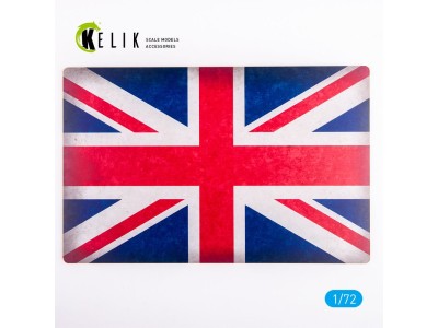 Great Britain Flag - Base - Acrylic 3 mm (280 x 180 mm) (170 g) 