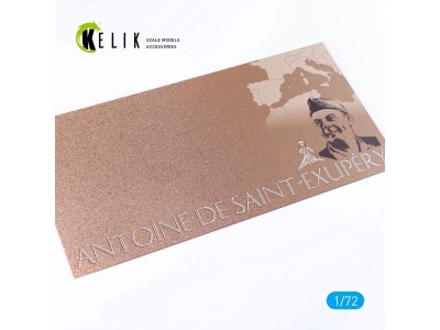 Saint-Exupery - Base - Acrylic 3 mm (180 x 357 mm) (210 g) 