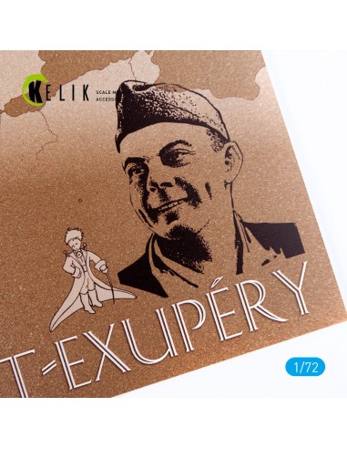 Saint-Exupery - Base - Acrylic 3 mm (180 x 357 mm) (210 g) 