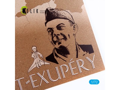 Saint-Exupery - Base - Acrylic 3 mm (180 x 357 mm) (210 g) 